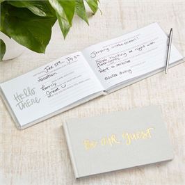 Be Our Guest, guest book - Pine & Moss