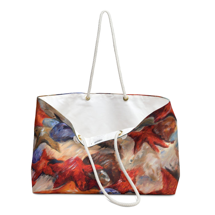 Beach Starfish Weekender Bag