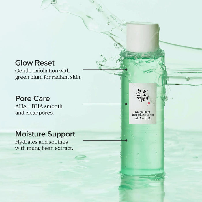 Beauty of Joseon Green Plum Refreshing Toner: AHA + BHA (150ml)