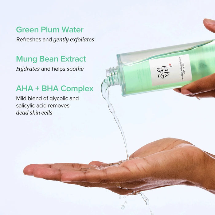 Beauty of Joseon Green Plum Refreshing Toner: AHA + BHA (150ml)