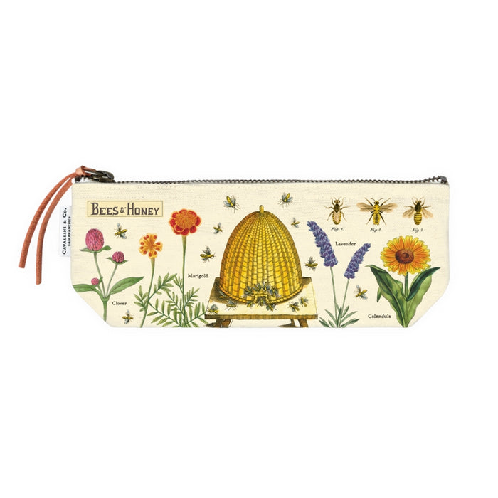 Bees & Honey Mini Pouch - Cavallini & Co.