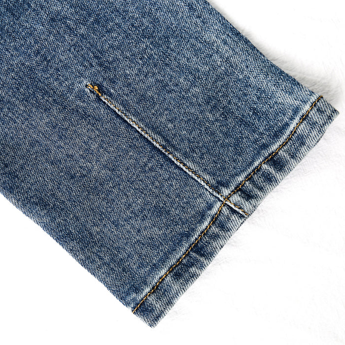 Big Girls Jeans, 5-14T Simple Design Boys Ribbed Waist Denim Pants
