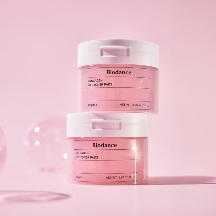 BIODANCE Collagen Gel Toner Pads - geliniai toniko diskeliai