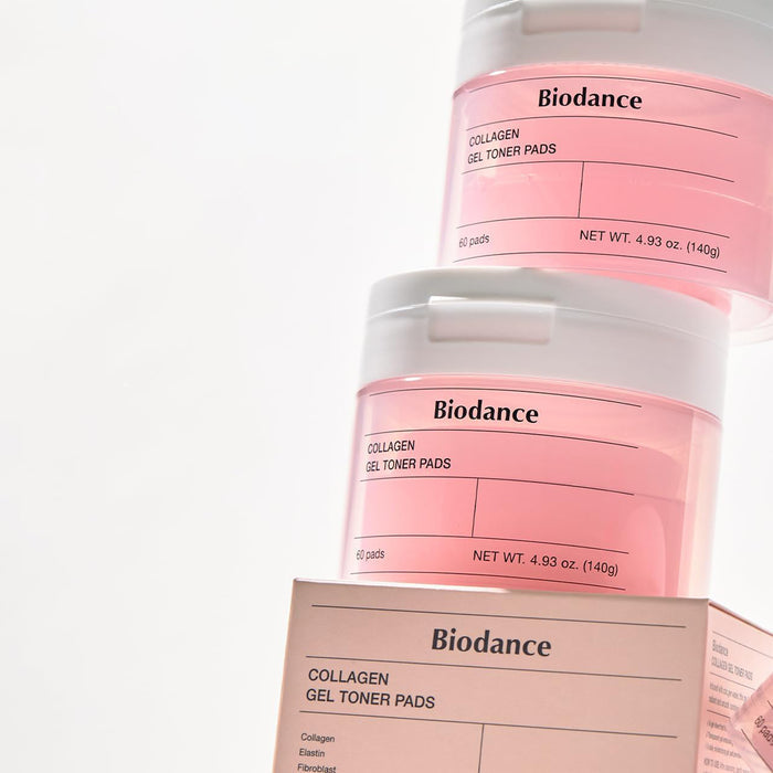BIODANCE Collagen Gel Toner Pads - geliniai toniko diskeliai