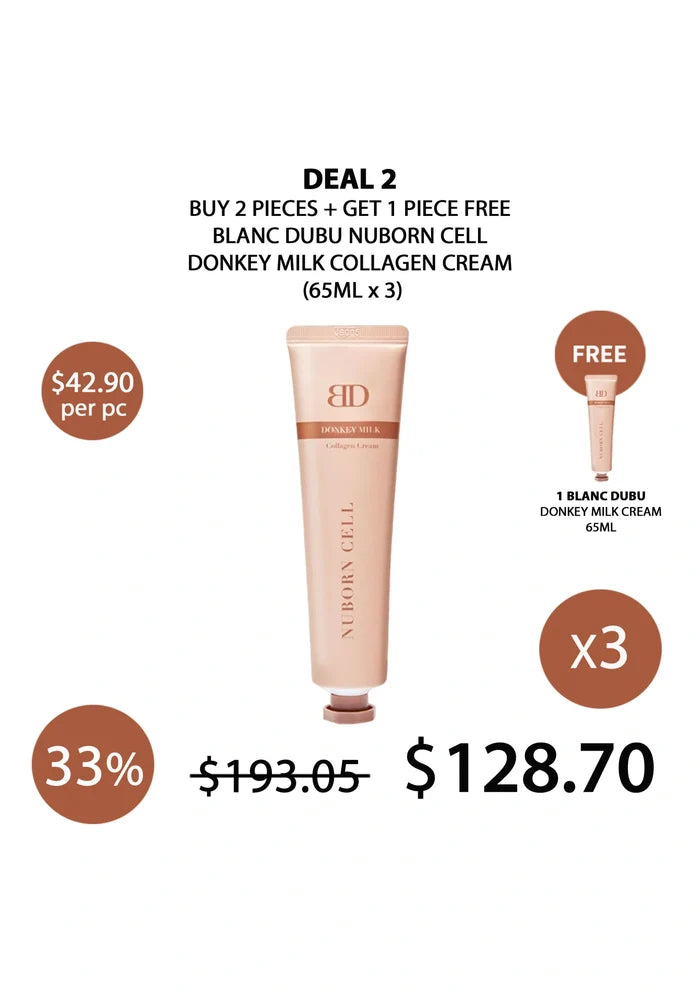 (BUY 2+1 FREE) BLANC DUBU DONKEY MILK CREAM