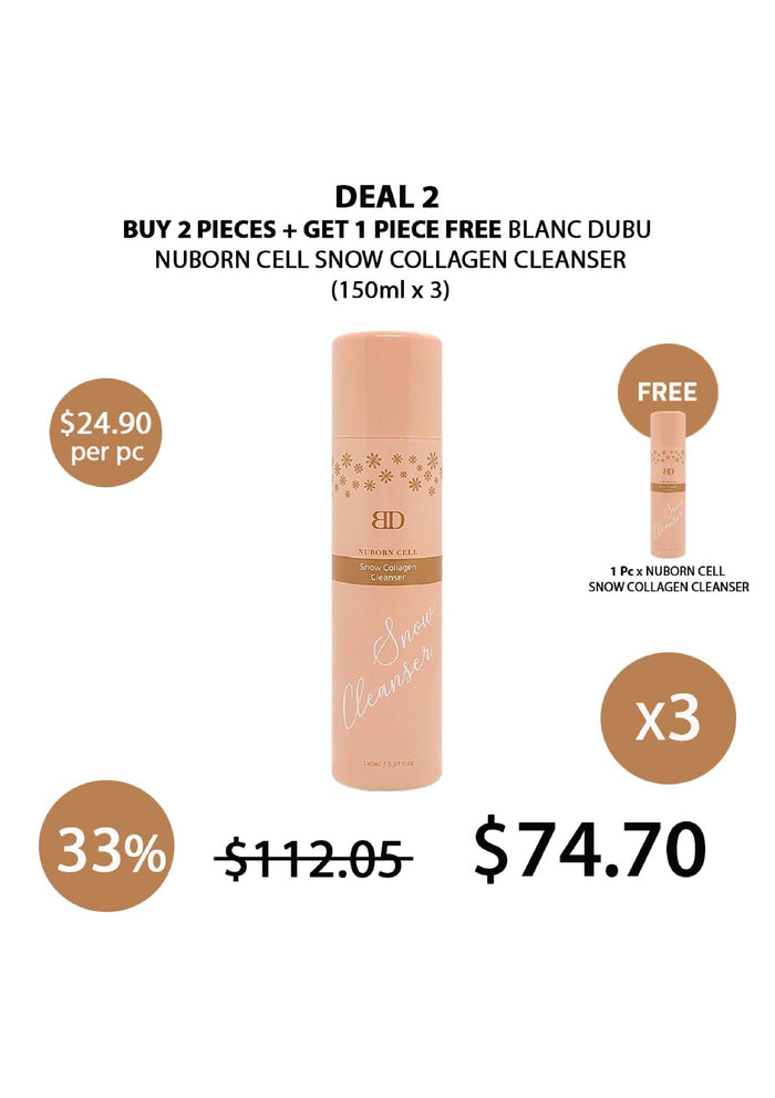 [BLANC DUBU] Nuborn Cell Snow Collagen Cleanser 150ml