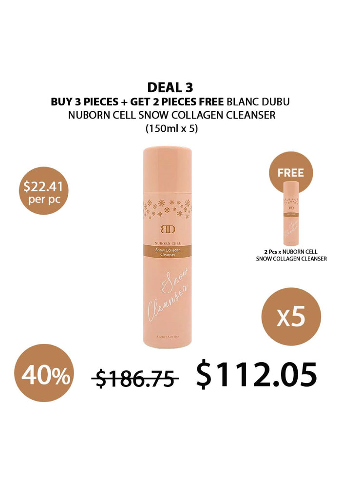 [BLANC DUBU] Nuborn Cell Snow Collagen Cleanser 150ml