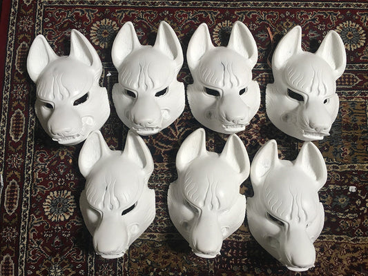BLANK FOX MASK MISCASTS