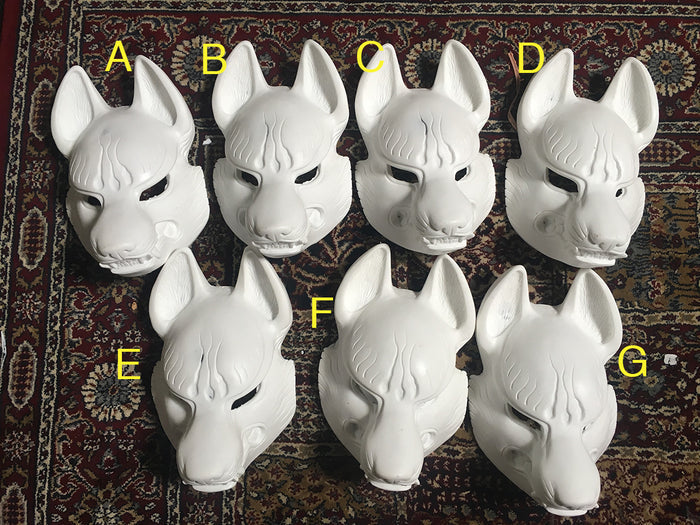 BLANK FOX MASK MISCASTS