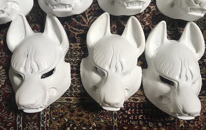 BLANK FOX MASK MISCASTS