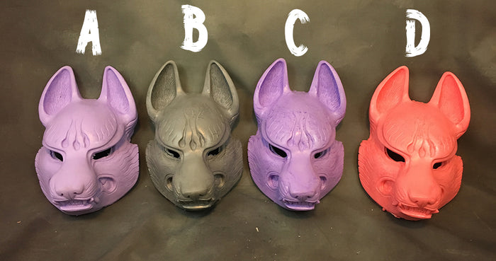 BLANK FOX MASK