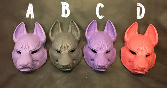 BLANK FOX MASK