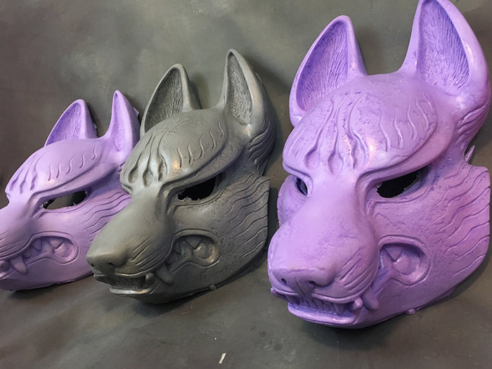 BLANK FOX MASK