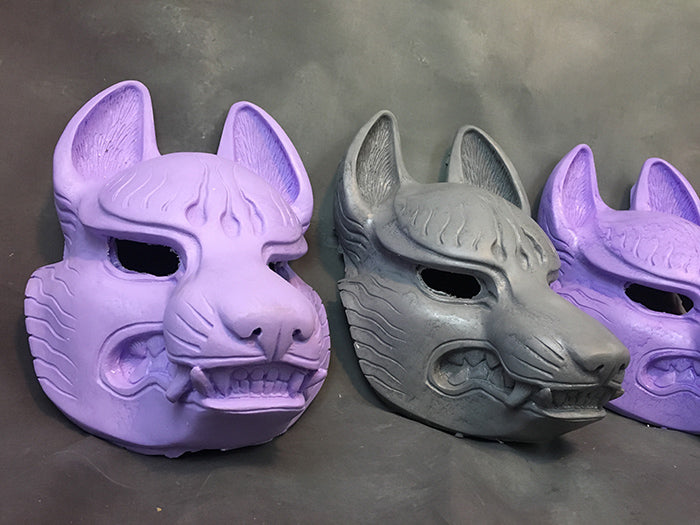 BLANK FOX MASK