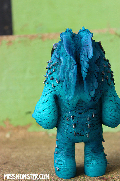 BLUE HAWGMAW- ONE OF A KIND PAINTED- GLOW IN THE DARK