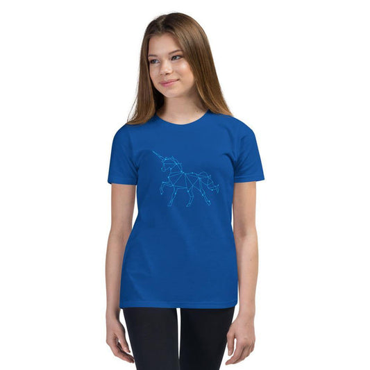 Blue Unicorn - Youth T-Shirt - Billyforce Shop