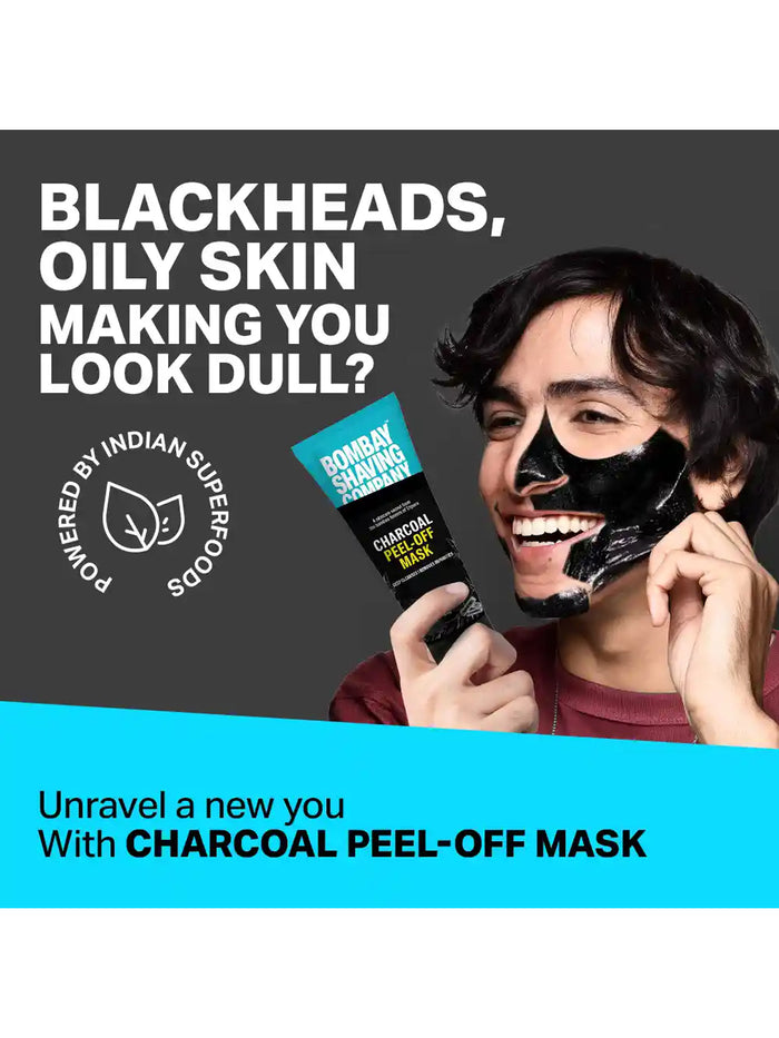 Bombay Shaving Company Charcoal Peel-Off Mask (100g)