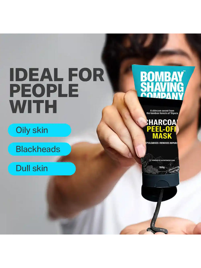 Bombay Shaving Company Charcoal Peel-Off Mask (100g)