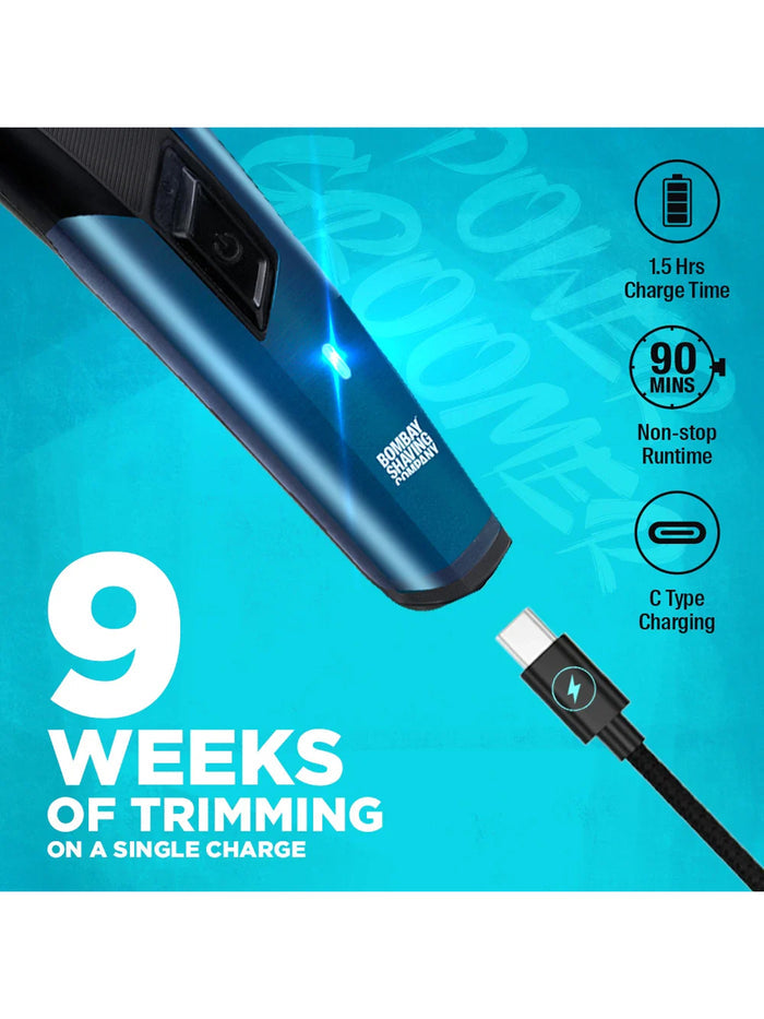 Bombay Shaving Company Power Groomer 11-in-1 Multi Grooming Kit