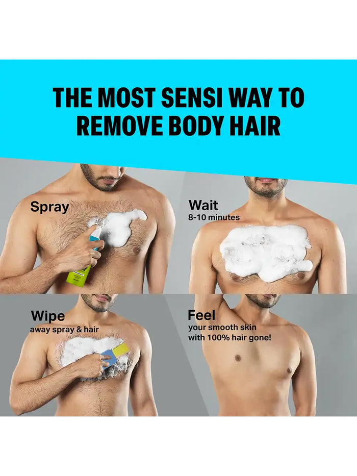 Bombay Shaving Company Sensi Hair Removal Spray (200ml)