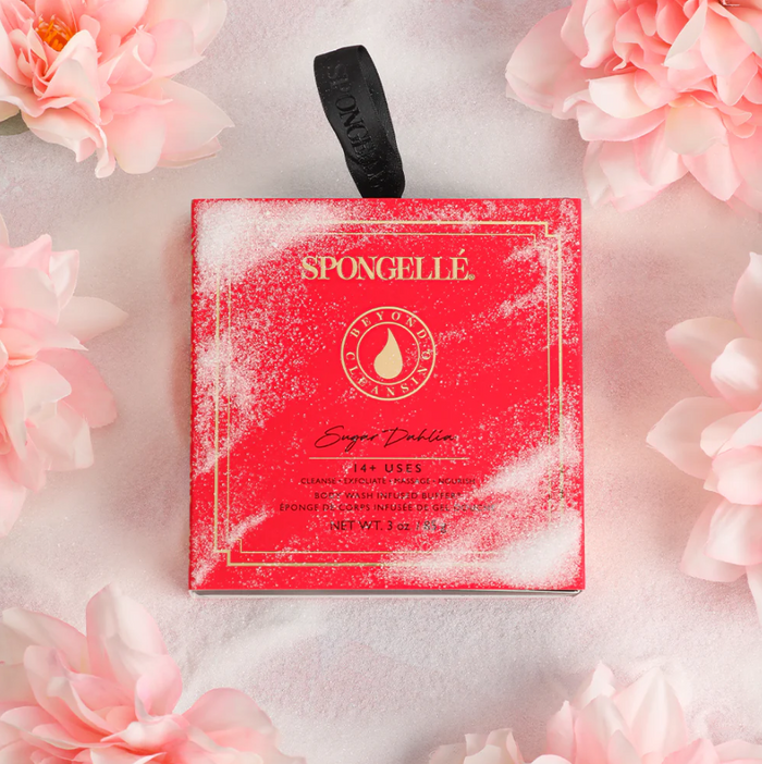 Boxed Flower Body Wash Buffer Bath & Body in Sugar Dahlia at Wrapsody