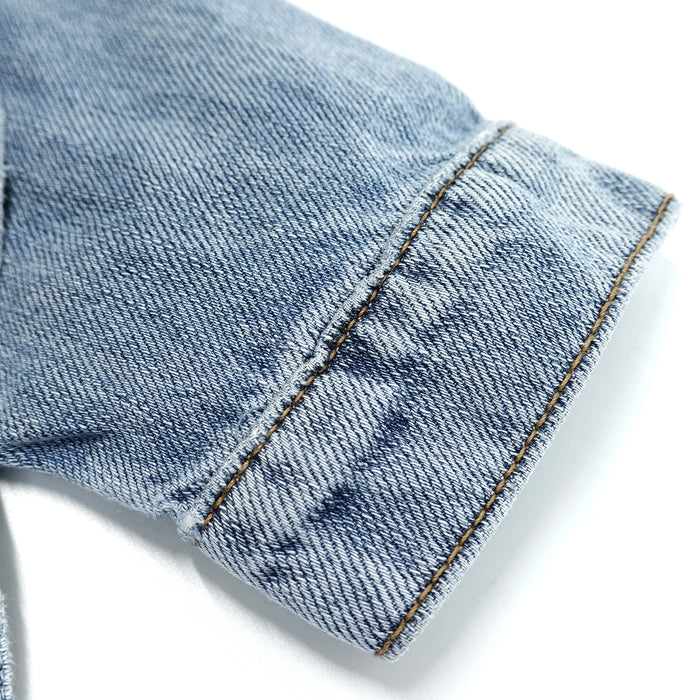 Boys Denim Jacket,Little Big Kids Simple Design Hooded Jean Coat