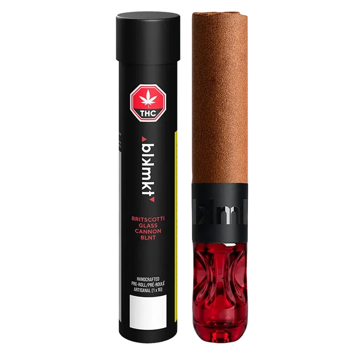 blkmkt 1 g Britscotti Glass Cannon BLNT PR 1 x 1 g Pre-Rolls