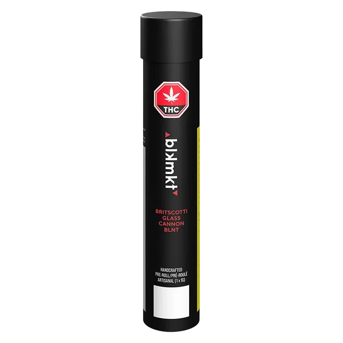 blkmkt 1 g Britscotti Glass Cannon BLNT PR 1 x 1 g Pre-Rolls