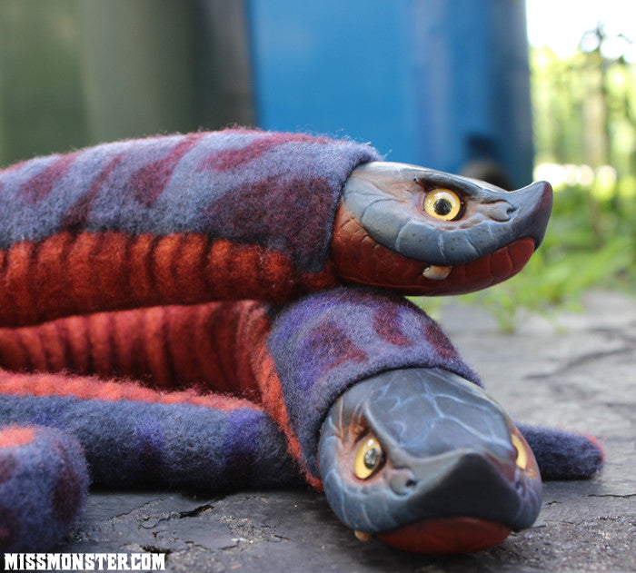 BUMI THE HOGNOSE SNAKE- OOAK DOLL
