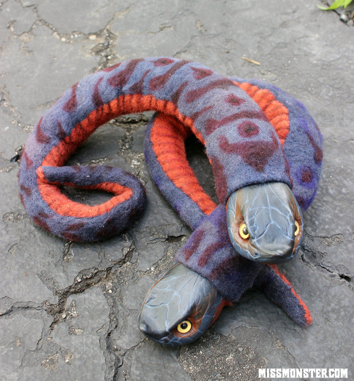 BUMI THE HOGNOSE SNAKE- OOAK DOLL