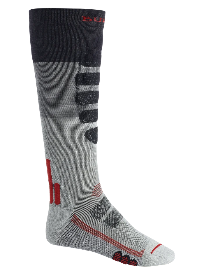 Product image of Men's Burton Performance + Lightweight Compression Socks[Variant:Gray Heather Block]
