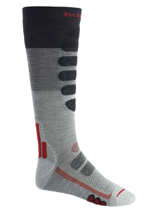 Product image of Men's Burton Performance + Lightweight Compression Socks[Variant:Gray Heather Block]