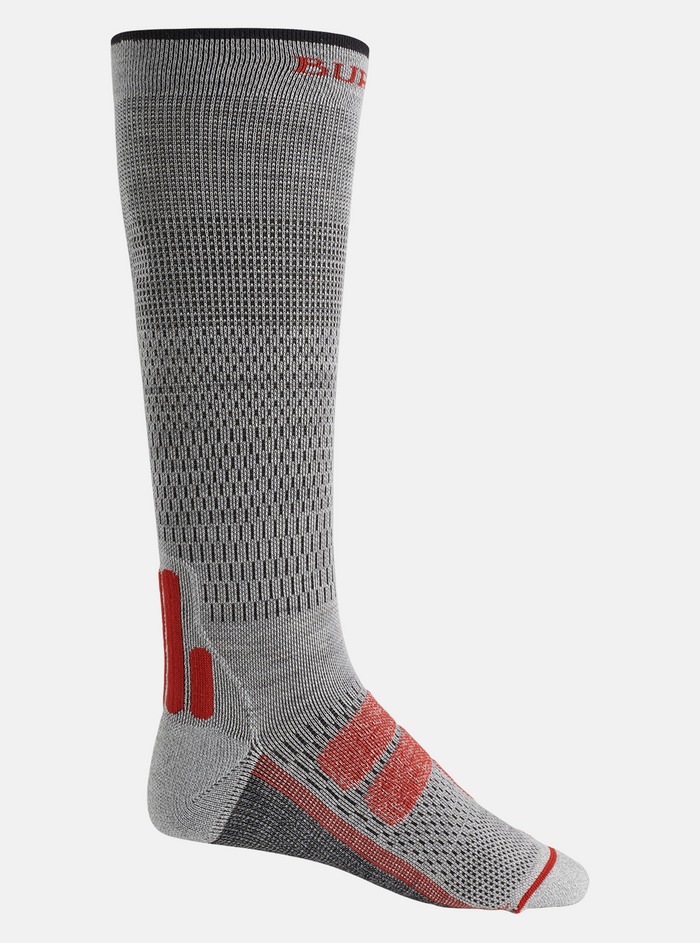 Product image of Men's Burton Performance + Ultralight Compression Socks[Variant:Gray Heather]