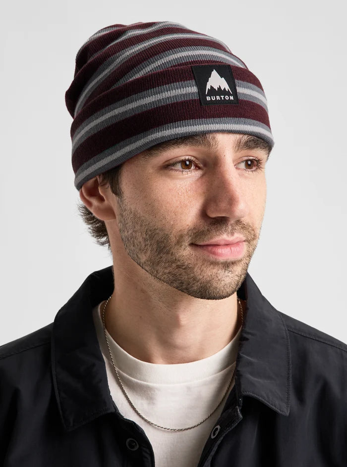 Product image of Burton Recycled Kactusbunch Tall Beanie[Variant:Bear Hug Brown Stripes]