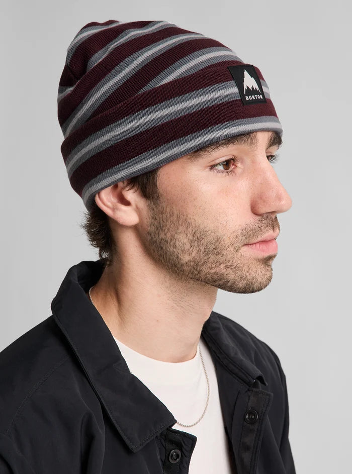Product image of Burton Recycled Kactusbunch Tall Beanie[Variant:Bear Hug Brown Stripes]
