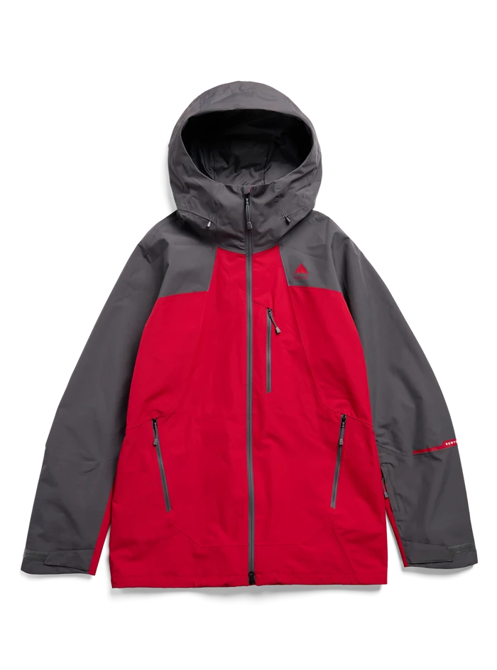 Product image of Men's Burton Reserve 2L Jacket[Variant:Gotham Gray / Geranium Red]
