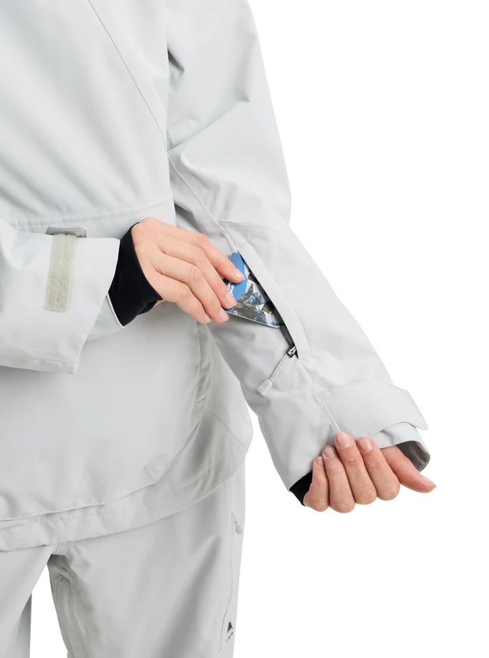 Product image of Women's Burton Reserve 2L Relaxed Anorak Jacket[Variant:Gray Cloud]