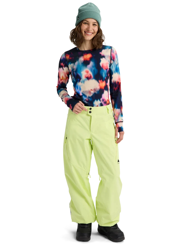 Product image of Women's Burton Reserve 2L Relaxed Pants[Variant:Glow Yellow Green]