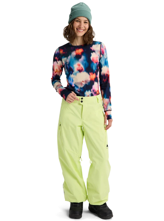 Product image of Women's Burton Reserve 2L Relaxed Pants[Variant:Glow Yellow Green]