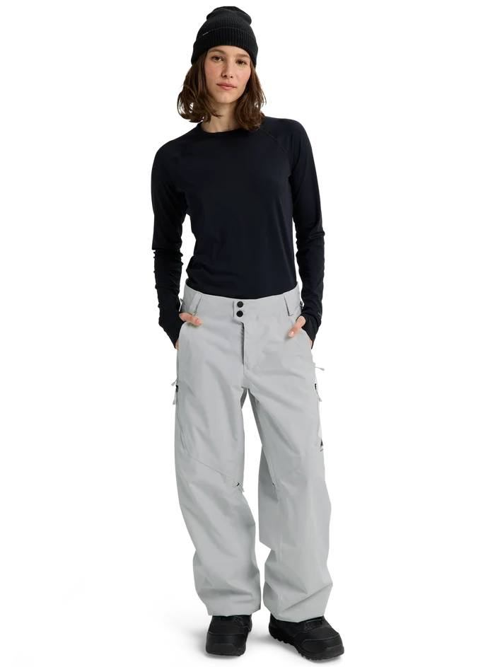 Product image of Women's Burton Reserve 2L Relaxed Pants[Variant:Gray Cloud]