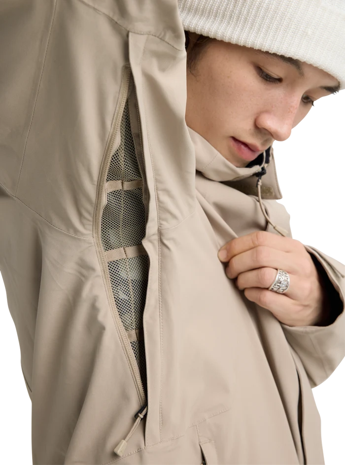 Product image of Men's Burton Reserve 2L Stretch Jacket[Variant:Summit Taupe]
