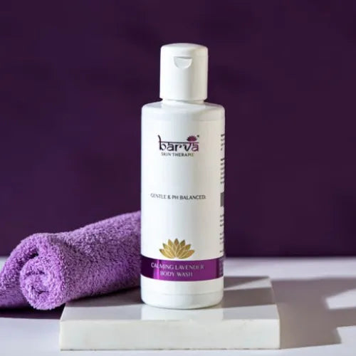 Calming Lavender Body Wash / Shower Gel with Aloe Vera - 200ml | for women and men - MAIN