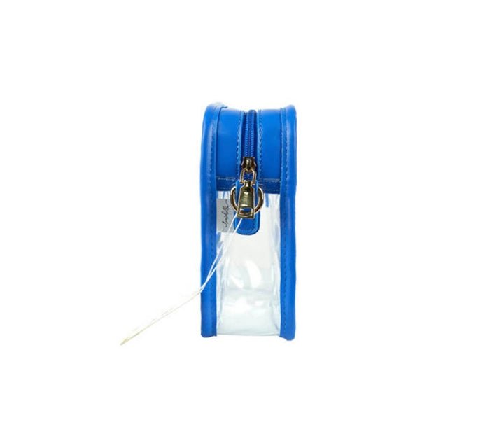 Lemonbella Cameron Stadium Bag in cobalt blue, stylish tote with handles, perfect for sports or everyday use.