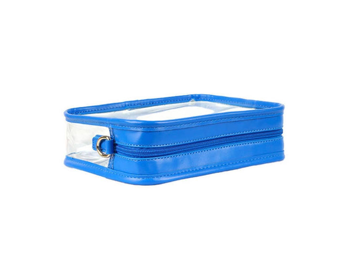 Lemonbella Cameron Stadium Bag in vibrant cobalt blue, featuring sturdy handles and spacious interior for sports or travel use.