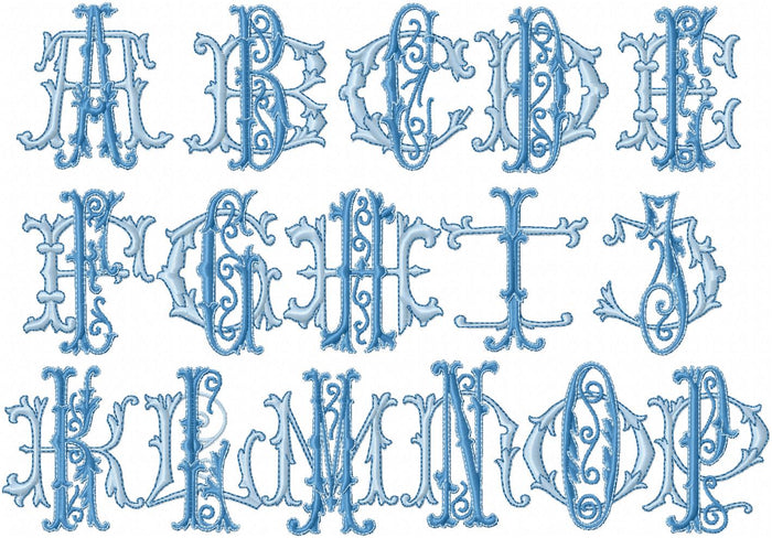 CANTER MONOGRAM FONT