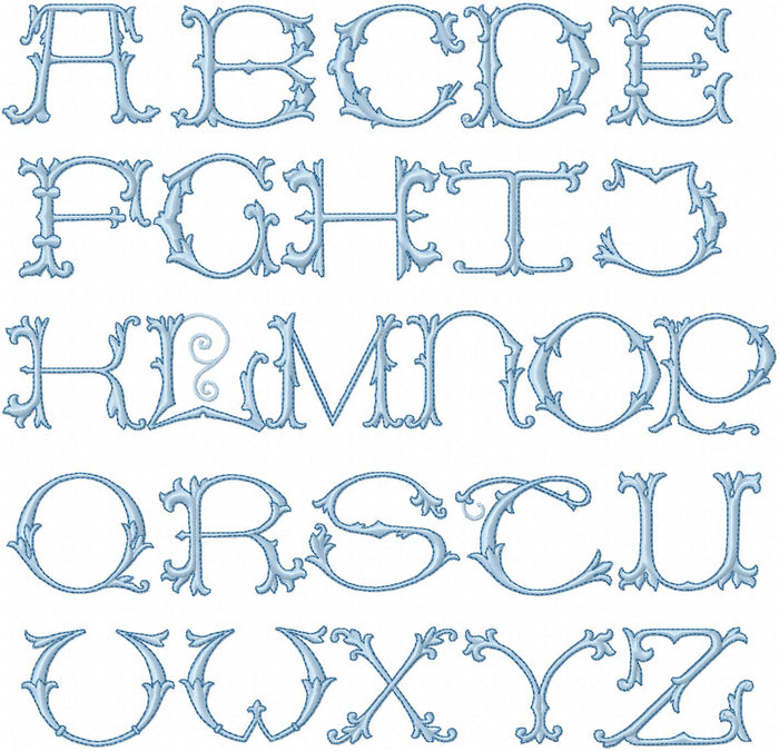CANTER MONOGRAM FONT