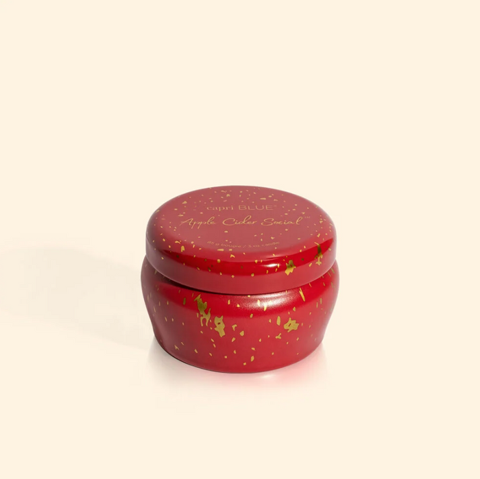 Capri Blue Mini Tin 3oz - Apple Cider Social Candles in  at Wrapsody