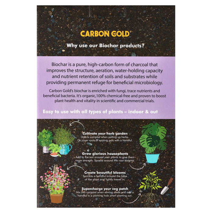 Carbon Gold Biochar Soil Improver