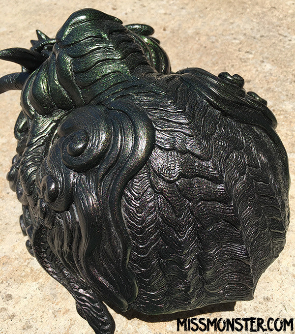 CAST URETHANE SENTINEL MASK - COLOR CHANGE EFFECT- GREEN