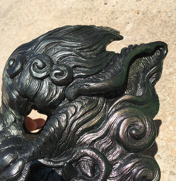 CAST URETHANE SENTINEL MASK - COLOR CHANGE EFFECT- GREEN